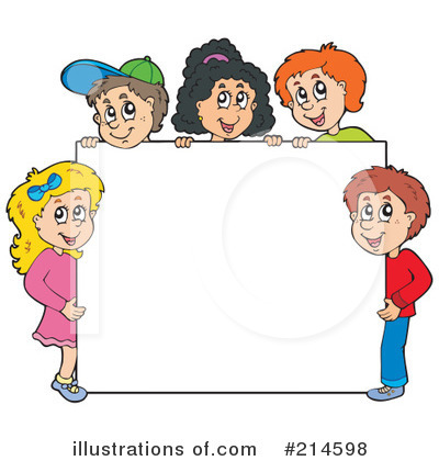 Royalty-Free (RF) Children Clipart Illustration by visekart - Stock Sample #214598