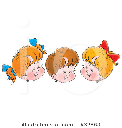 Royalty-Free (RF) Children Clipart Illustration by Alex Bannykh - Stock Sample #32863