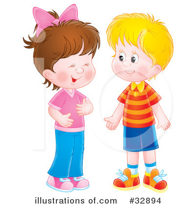 Royalty-Free (RF) Children Clipart Illustration by Alex Bannykh - Stock Sample #32894
