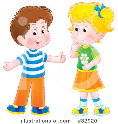Royalty-Free (RF) Children Clipart Illustration by Alex Bannykh - Stock Sample #32920