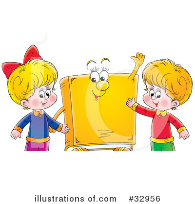 Royalty-Free (RF) Children Clipart Illustration by Alex Bannykh - Stock Sample #32956