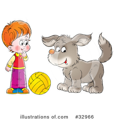 Royalty-Free (RF) Children Clipart Illustration by Alex Bannykh - Stock Sample #32966