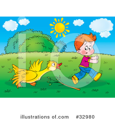 Royalty-Free (RF) Children Clipart Illustration by Alex Bannykh - Stock Sample #32980