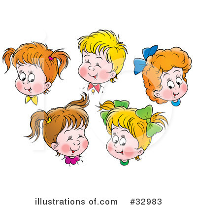 Royalty-Free (RF) Children Clipart Illustration by Alex Bannykh - Stock Sample #32983