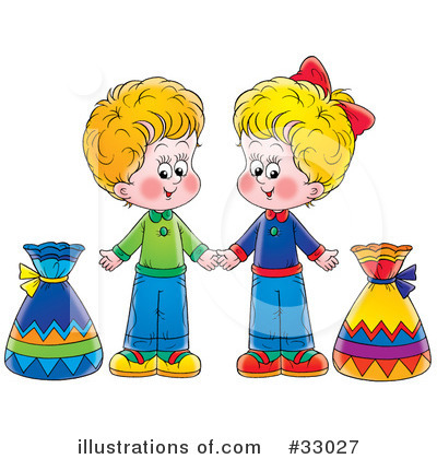 Royalty-Free (RF) Children Clipart Illustration by Alex Bannykh - Stock Sample #33027
