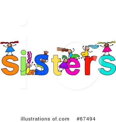 Sisters Clipart #67494 by Prawny