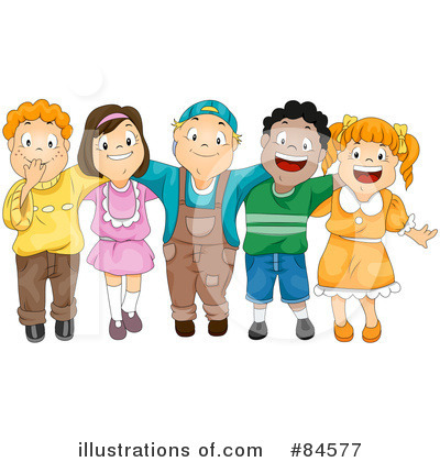 Royalty-Free (RF) Children Clipart Illustration by BNP Design Studio - Stock Sample #84577