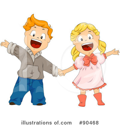 Royalty-Free (RF) Children Clipart Illustration by BNP Design Studio - Stock Sample #90468