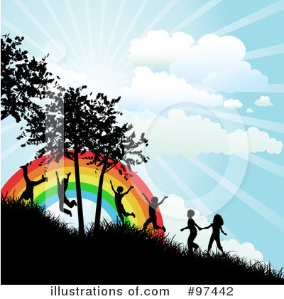 Rainbow Clipart #97442 by KJ Pargeter