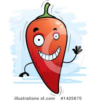 Chili Pepper Clipart #1425675 by Cory Thoman