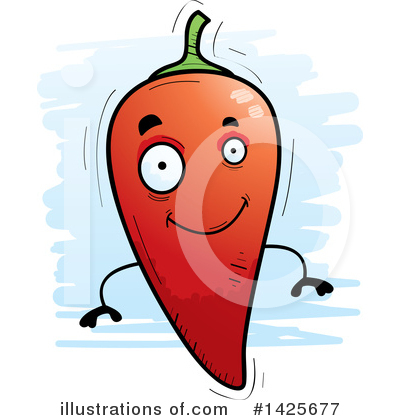 Chili Pepper Clipart #1425677 by Cory Thoman