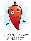 Chile Pepper Clipart #1425677 by Cory Thoman