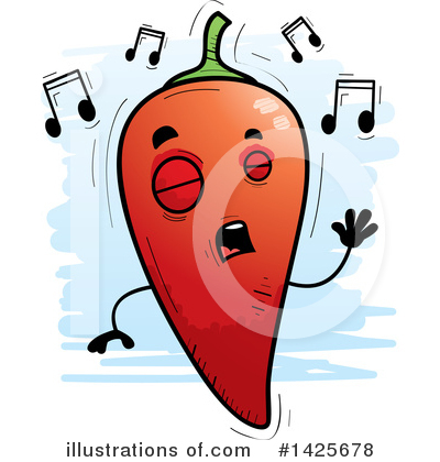 Singing Clipart #1425678 by Cory Thoman