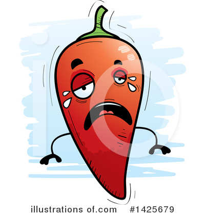 Chili Pepper Clipart #1425679 by Cory Thoman