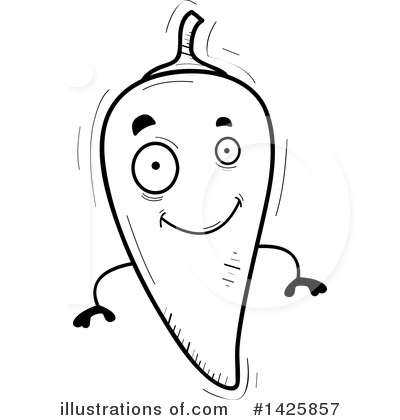 Royalty-Free (RF) Chile Pepper Clipart Illustration by Cory Thoman - Stock Sample #1425857