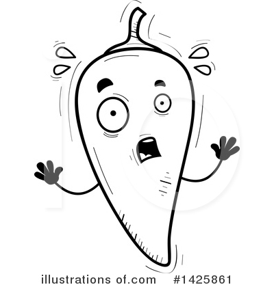 Royalty-Free (RF) Chile Pepper Clipart Illustration by Cory Thoman - Stock Sample #1425861