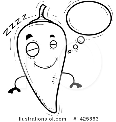 Royalty-Free (RF) Chile Pepper Clipart Illustration by Cory Thoman - Stock Sample #1425863