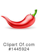 Chile Pepper Clipart #1445924 by AtStockIllustration