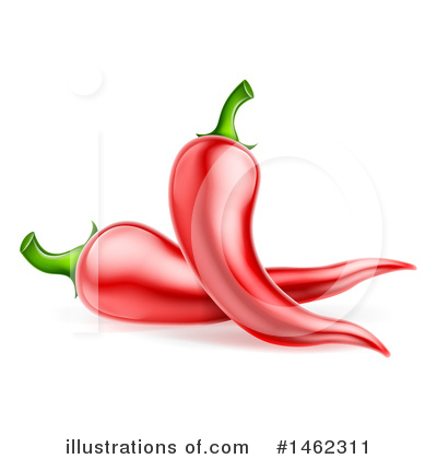 Royalty-Free (RF) Chile Pepper Clipart Illustration by AtStockIllustration - Stock Sample #1462311