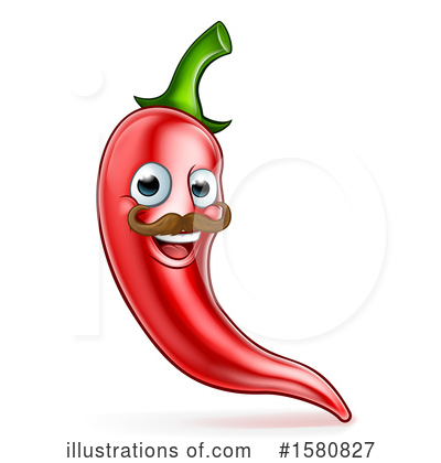 Royalty-Free (RF) Chile Pepper Clipart Illustration by AtStockIllustration - Stock Sample #1580827