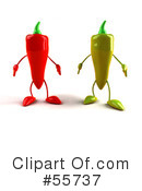 Chili Pepper Character Clipart #55737 by Julos