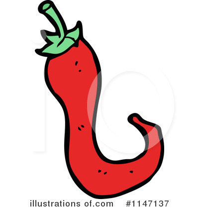Chili Pepper Clipart #1147137 by lineartestpilot
