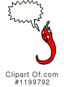 Chili Pepper Clipart #1199792 by lineartestpilot