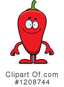 Chili Pepper Clipart #1208744 by Cory Thoman