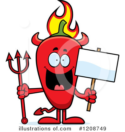 Chili Pepper Clipart #1208749 by Cory Thoman