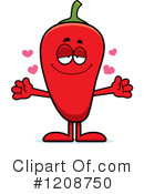 Chili Pepper Clipart #1208750 by Cory Thoman