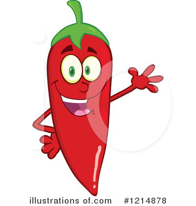 Royalty-Free (RF) Chili Pepper Clipart Illustration by Hit Toon - Stock Sample #1214878