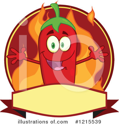 Chili Pepper Clipart #1215539 by Hit Toon