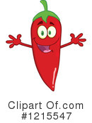 Chili Pepper Clipart #1215547 by Hit Toon