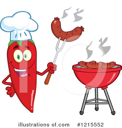 Chili Pepper Clipart #1215552 by Hit Toon