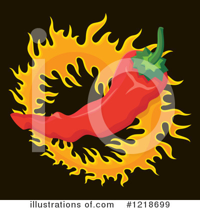 Chile Pepper Clipart #1218699 by Any Vector