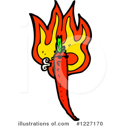 Red Chili Pepper Clipart #1227170 by lineartestpilot