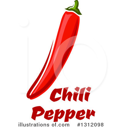 Royalty-Free (RF) Chili Pepper Clipart Illustration by Vector Tradition SM - Stock Sample #1312098