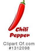 Chili Pepper Clipart #1312098 by Vector Tradition SM
