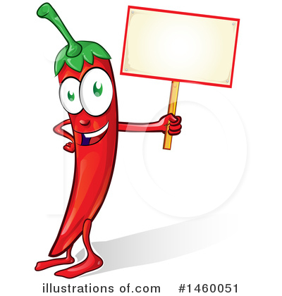 Chili Pepper Clipart #1460051 by Domenico Condello