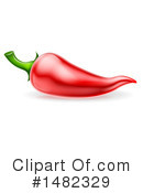 Chili Pepper Clipart #1482329 by AtStockIllustration
