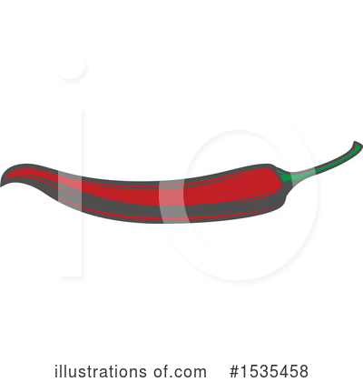Royalty-Free (RF) Chili Pepper Clipart Illustration by Vector Tradition SM - Stock Sample #1535458