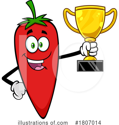 Hot Pepper Clipart #1807014 by Hit Toon