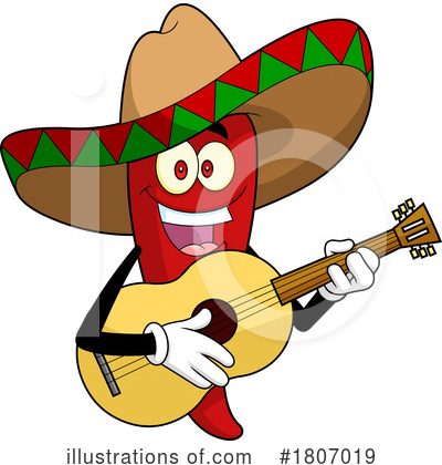 Sombrero Clipart #1807019 by Hit Toon
