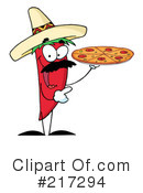 Chili Pepper Clipart #217294 by Hit Toon