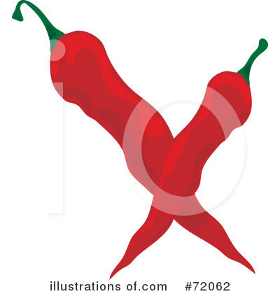 Royalty-Free (RF) Chili Pepper Clipart Illustration by inkgraphics - Stock Sample #72062
