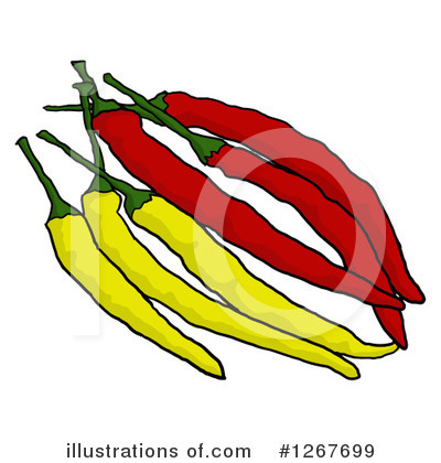 Chili Pepper Clipart #1267699 by LaffToon