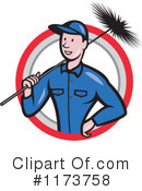Chimney Sweep Clipart #1173758 by patrimonio