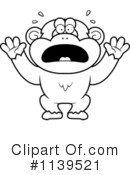 Chimpanzee Clipart #1139521 by Cory Thoman