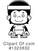 Chimpanzee Clipart #1323832 by Cory Thoman