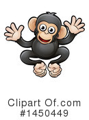 Chimpanzee Clipart #1450449 by AtStockIllustration